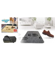 Çamaşır Makinesinde Yıkanabilir Kir Toz Emici Mikrofiberli Paspas (5343)