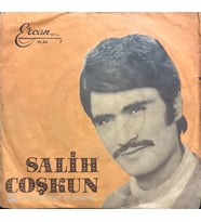 Salih Coşkun Göğsünde Dinlendirsem Şu Garip Başımı 45lik Plak (Karışık)