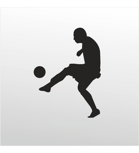Folyo Sticker Futbol ADKPQUY500 40cm Uzunluk (Karışık)