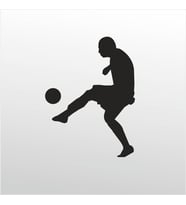 Folyo Sticker Futbol ADKPQUY500 40cm Uzunluk (Karışık)