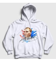 Presmono Unisex Beyaz 19 Mayıs 29 Ekim 23 Nisan İmza Atatürk Kapüşonlu Sweatshirt 501507tt