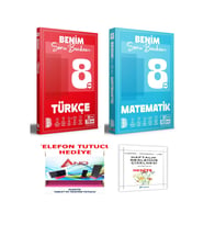 Benim Hocam Yayınları 2025-2026 Müfredat Güncel 8 Sınıf (LGS) Türkçe-Matematik Soru Bankası Tamamı Video Çözümlü Sorular (Çok Renkli)