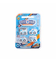 Mulvxurg  Urg02 Çek Bırak Mini Polis Araçları (Mulvix)