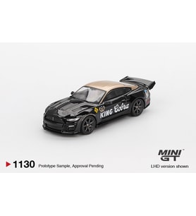 Mini GT BL 1130 Shelby GT500 Dragon Snake Concept Black/Gold 1/64 Model Araba