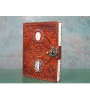 Taşlı Deri Defter Model 2