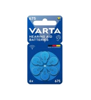 VARTA Kulaklık ve İşitme Cihazı Pili 6'lı Paket No:675