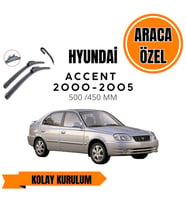 Hyundai Accent Silecek (2000-2005)  Araca Özel Silecek