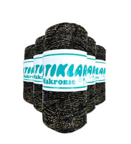 5 Adet Polyester Simli Makrome İpi S-S-60