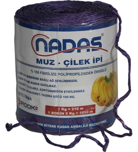 ÇİLEK-MUZ İPİ, SERA İPİ, TARIM İPİ UV KATKILI GÜNEŞ IŞININA KARŞI DAYANIKLI ÇOK AMAÇLI İP