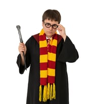 Halloween Harry Potter Sihirba Asa Gözlük Set Lüks