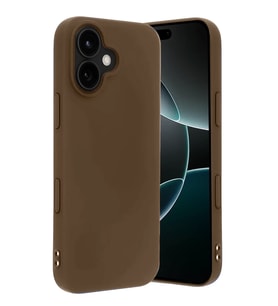 iPhone 17 First Silikon - Kahverengi