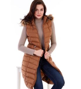 Z6684 DEWBERRY BAYAN YELEK-CAMEL
