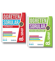 PRUVA AKADEMİ YAYINLARI 8.SINIF ÖĞRETEN SORULAR TÜRKÇE + FEN BİLİMLERİ