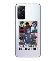 Xiaomi Redmi Note 11 PRO Uyumlu Carlos Sainz Tasarımlı Şeffaf Telefon Kılıfı
