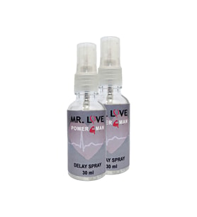 Mr Love Time Stop Delay Spray  30 ml 2 Adet Cinsel Boşalmayı Geciktirici Sprey