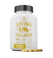 Ancestral Supplements Grass Fed Beef Living Collagen 3000mg 180 Capsul Promotes Healthier Younger Looking Skin Hair Nails Joints Type II.
