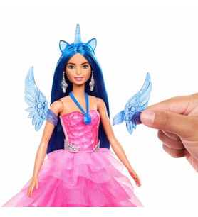 Mattel Barbie Mavi Saçlı Prenses Bebek Hrr16