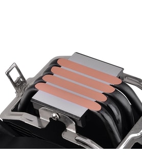 THERMALTAKE UX200 CL-P065-AL12SW-A ARGB Riing Fanlı AM5-1851p Hava Soğutmalı İşlemci Fanı 130w