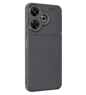 Redmi 13 4G Kılıf Auto Focus Karbon Kapak - Gri