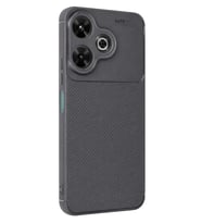 Redmi 13 4G Kılıf Auto Focus Karbon Kapak - Gri