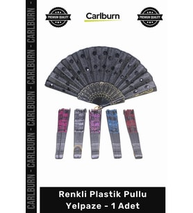 #Yelpaze Kaliteli Dayanıklı Estetik Renkli Dekoratif Hediyelik Promosyon Plastik Pullu Yelpaze