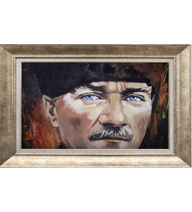 GÜMÜŞ ÇERÇEVELİ TABLO N1269