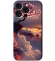 İphone 15 Pro Kılıf HD Desen Baskılı Kılıf - Uçurumdaki Hayat