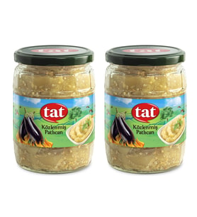 Tat Kozlenmis Patlıcan 520 gr Cam x 2 Adet