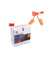 3M 1110 Kulak Tıkacı Kordonlu (100 Çİft) 1 Kutu