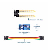Toprak Nem Sensörü Arduino Higrometre Soil Moisture Sensor