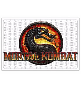 Dragao Mortal Kombat Puzzle 240 Parça Yapboz