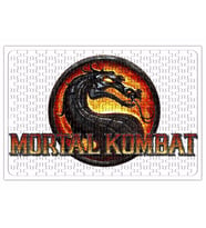 Dragao Mortal Kombat Puzzle 240 Parça Yapboz