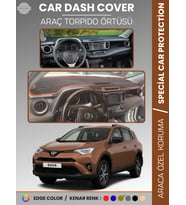 TOYOTA RAV4 XA40 (2013-2018) Torpido Örtüsü Panel Halısı Torpido Koruma Tam Uyum UV Koruma Kaymaz