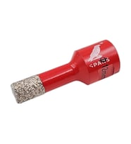 Fixonic Spars SPA54107 12mm M14 Elmas Mermer Granit Delme Panç (Kırmızı)