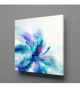 RENKLİ ÇİÇEK KANVAS TABLO 180x180cm