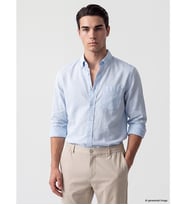 LCWAIKIKI Classic Mavi Regular Fit Erkek Gömlek