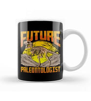 Funny Future Paleontologist Dinosaur Fossil Hunter Kupa Bardak Porselen