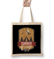 Cute Summer Camp 2018 for Campers Bez Çanta Uzun Saplı