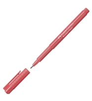 FABER CASTELL 1554 BROADPEN 0.8mm. KEÇE UÇLU KALEM  PASTEL KAYISI