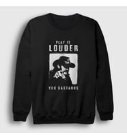 Presmono Unisex Siyah Louder Motörhead Lemmy Kilmister Sweatshirt 36227tt