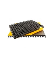 Ses Yalıtımı Akustik Piramit Süngeri Kendinden Yapışkanlı 40mm 50x50 60 Adet