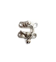 Yay Gözü, Ahşap Kutu Klipsi - Minik 20x24 Mm, Nikel, 100 Adet