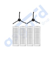 Xiaomi Mop 2 Pro (MJST1SHW) -Mop 2 Lite Uyumlu 2 Yan Fırça 4 Filtre PKT-iasgf0000412