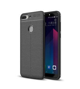 HTC Desire 12 Plus Kılıf Niss Deri Desenli Silikon Kılıf