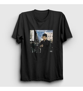 Presmono Unisex Siyah Ice Cube AmeriKKKas Most Wanted Album T-Shirt 435603tt