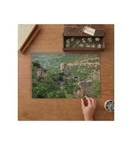 Handzta Manastırı - Doğa - Manzara Tasarımı 240 parça Ahşap Puzzle Ahşap Kutuda MP06907