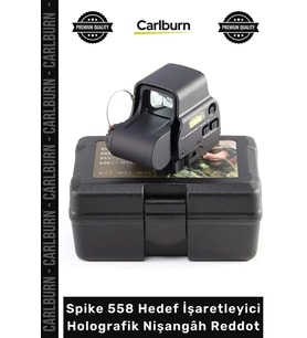 #Nişangah Profesyonel Taktik Optik Spike 558 Hedef İşaretleyici Holografik Nişangâh Reddot Siyah
