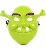 Yeşil Shrek Maskesi 21x25 Cm