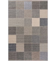 Eliana Home Baskılı, Yıkanabilir Kaymaz Taban Salon Halısı LNA1275 100x150 cm (Bej)