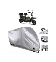 Rks Vip Rider 3s Elektrikli Arka Çanta (bağlantı Tokalı) Uyumlu SolarBlock  Motosiklet Brandası (Siyah)